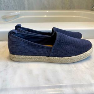 Clarks Navy Suede Espadrilles Sneakers/Slip Ons